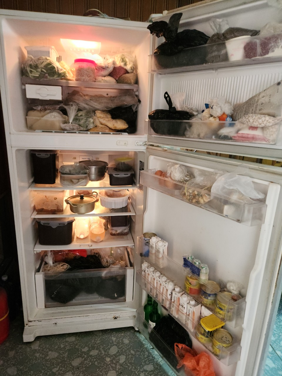 고양시 폐기물처리 작업 중