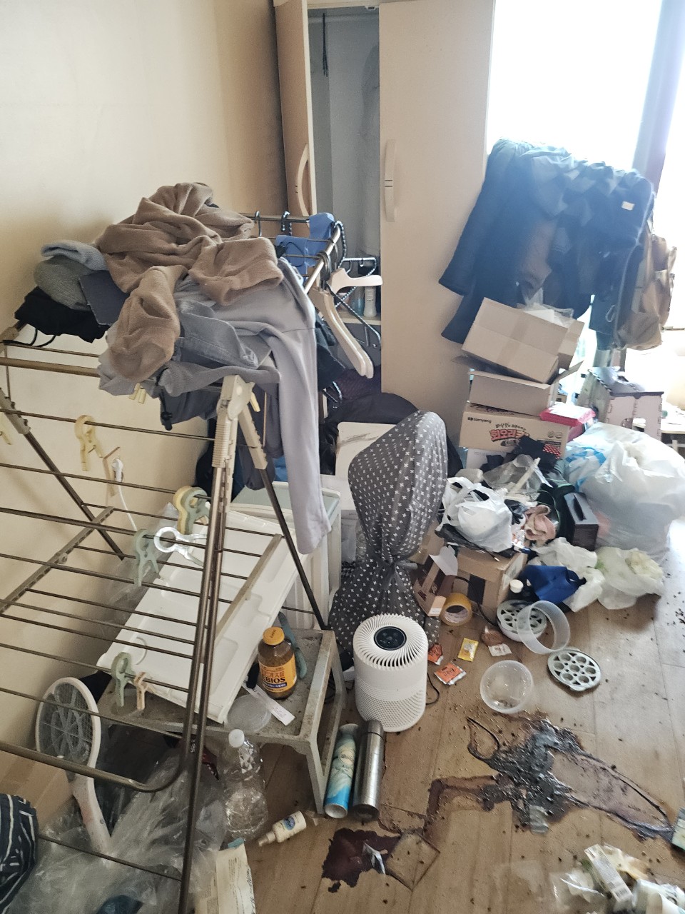 화성시 폐기물처리 작업 중