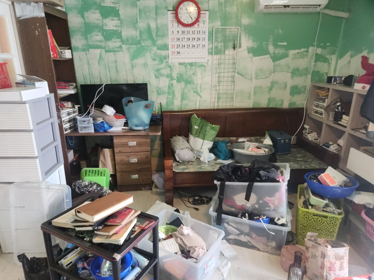 구리시 폐기물처리 작업 전 2