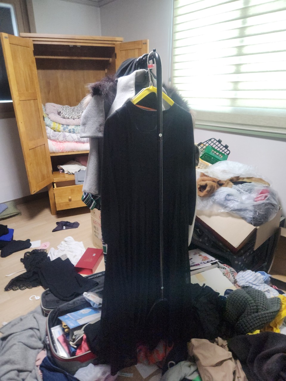 여주시 폐기물처리 작업 중