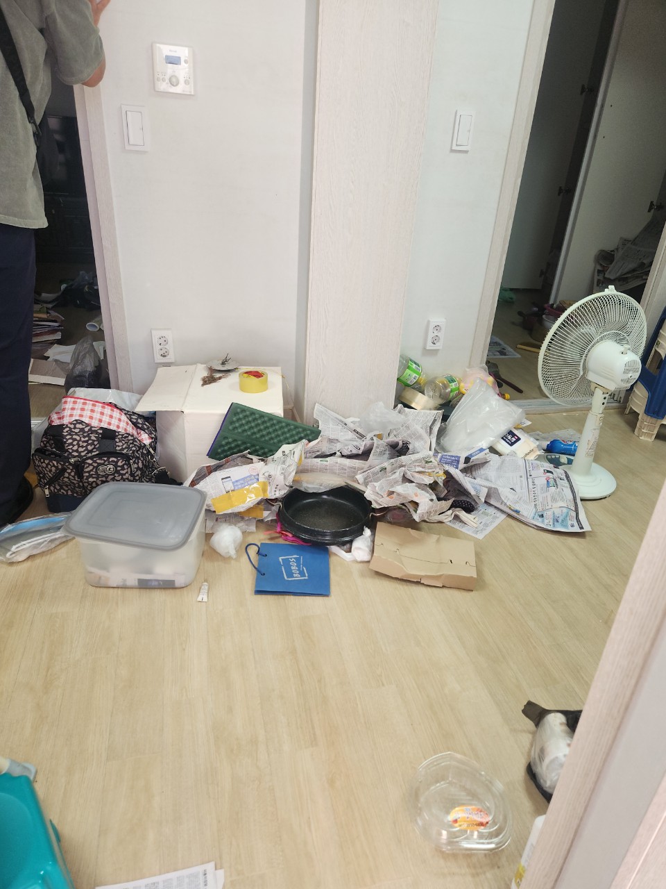 과천시 폐기물처리 작업 전 1