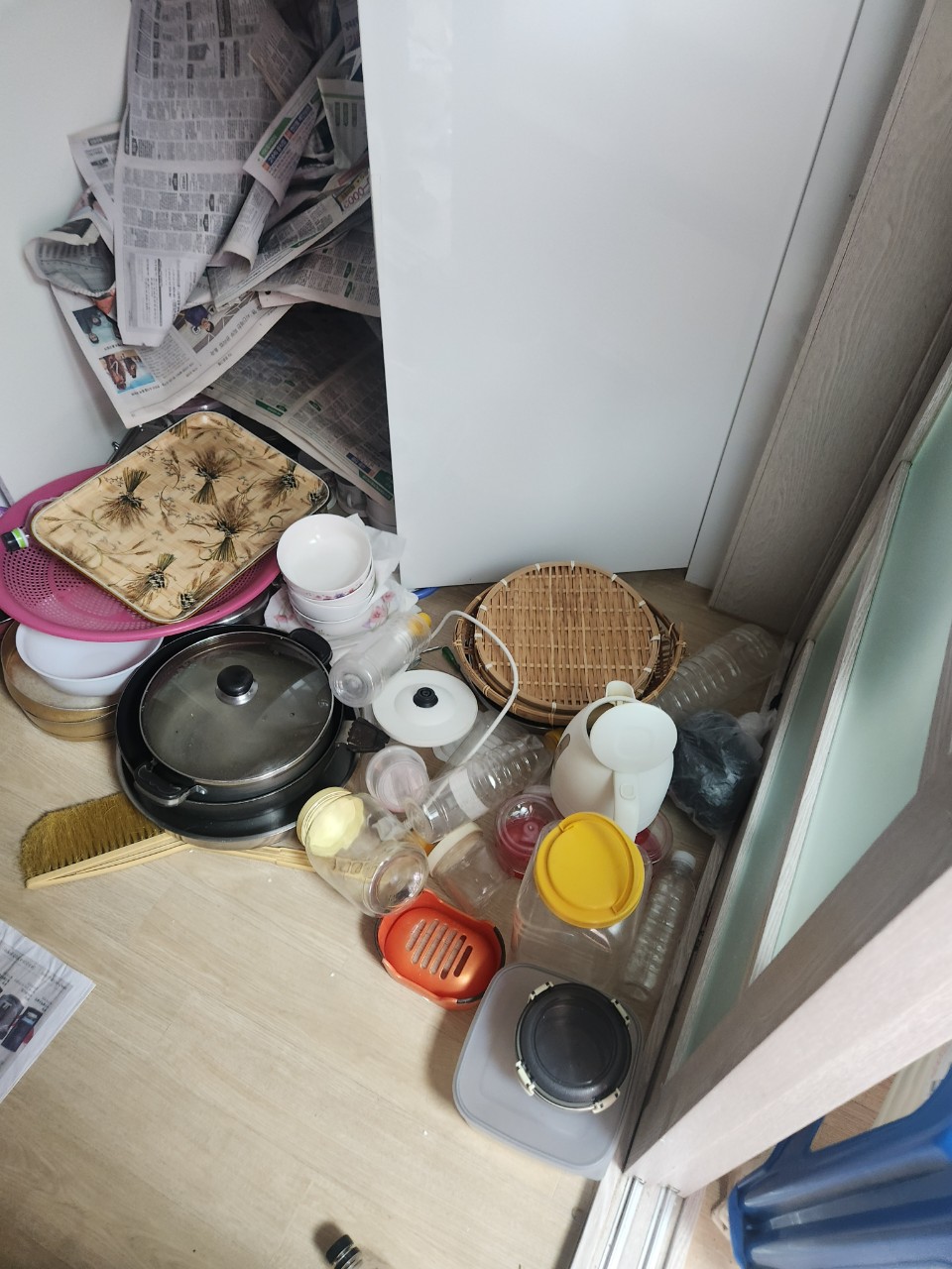 양평군 폐기물처리 작업 전 1