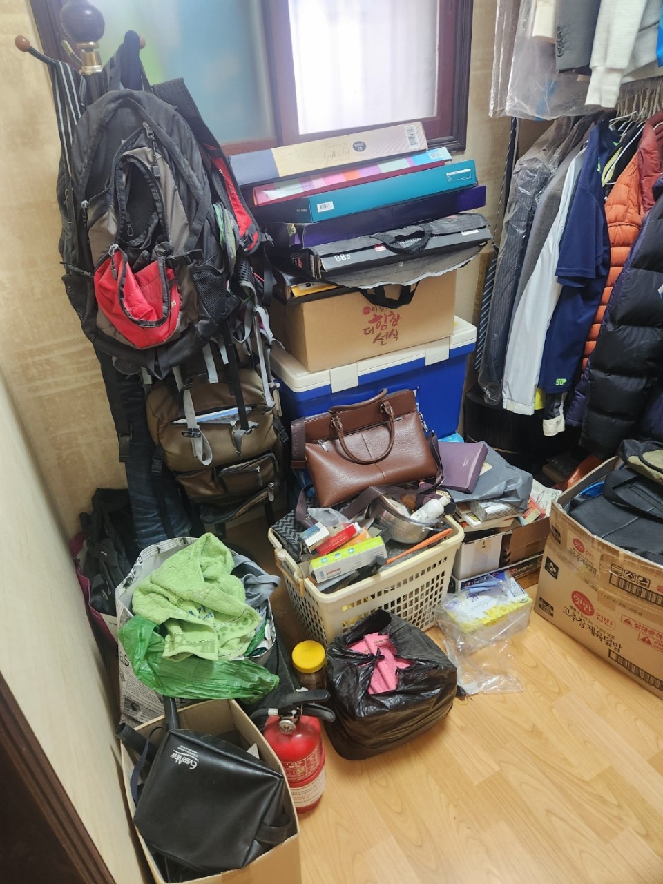 평택시 폐기물처리 작업 전