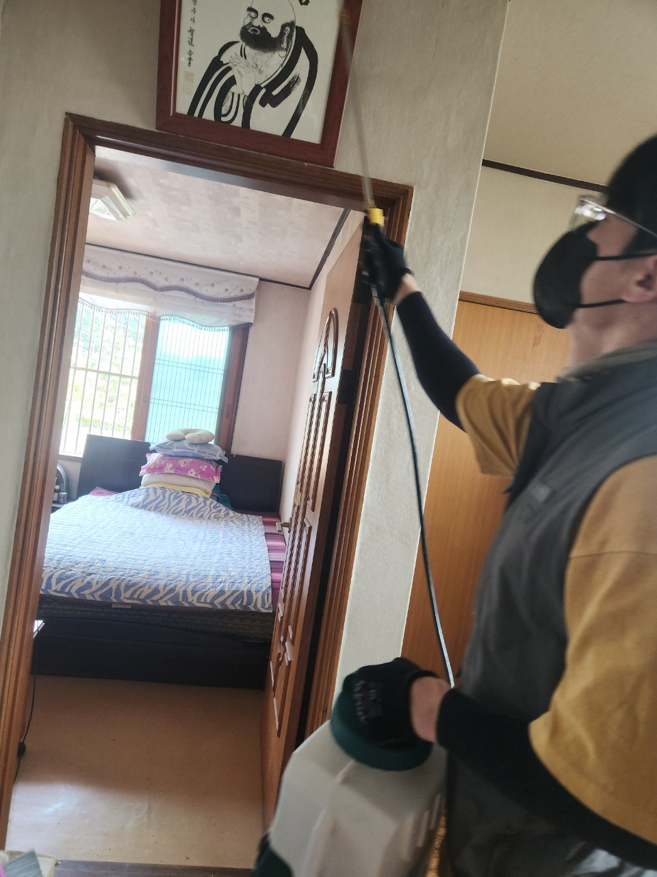 하남시 폐기물처리 작업 중
